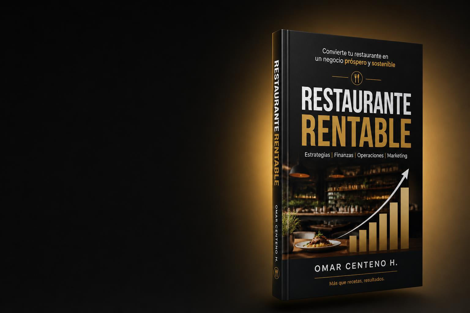 Portada del ebook Restaurante Rentable, de Omar Centeno H.